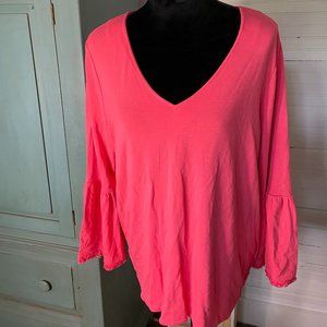 Crown & Ivy Pink Top